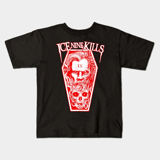 Ice Nine Kills Horror Kids T-Shirt by BilodeauBlue